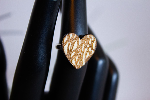 Image principale de Bague coeur