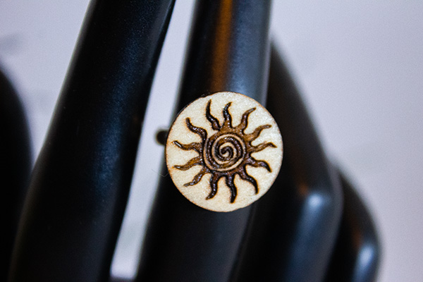 Image principale de Bague soleil