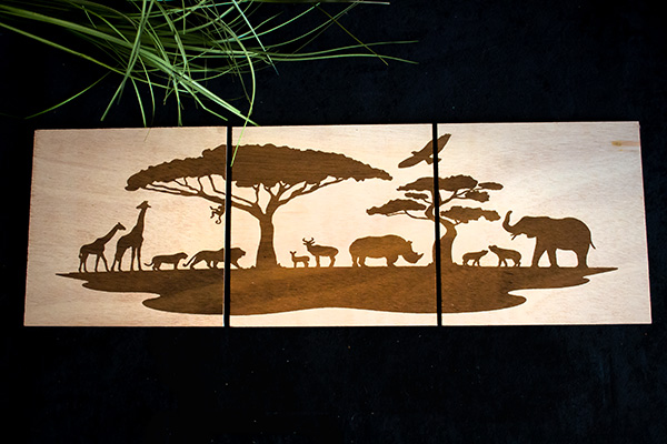 Image principale de Triptyque savane