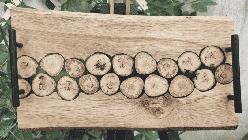 Lien vers Plateau apéritif bois