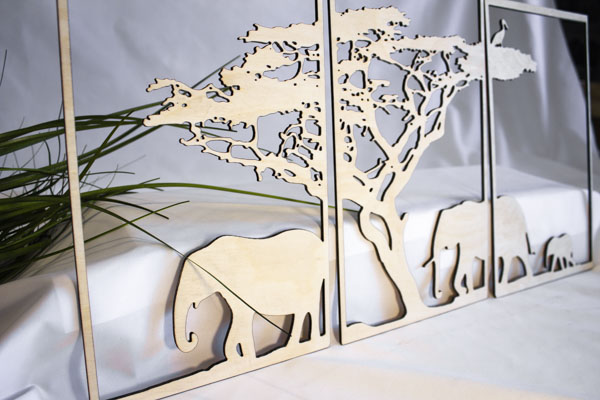 Deuxième image pour Triptyque éléphants